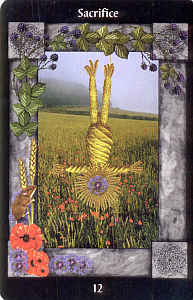 [Sacred Circle tarot kort, Den Hngte]