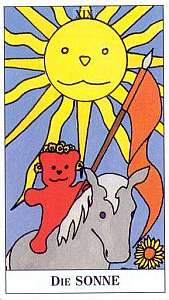 [Vingummibamser tarot kort, Solen]