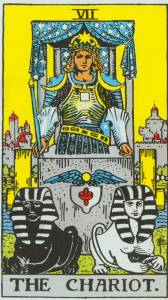 [Rider-Waite tarot kort, Vognen]